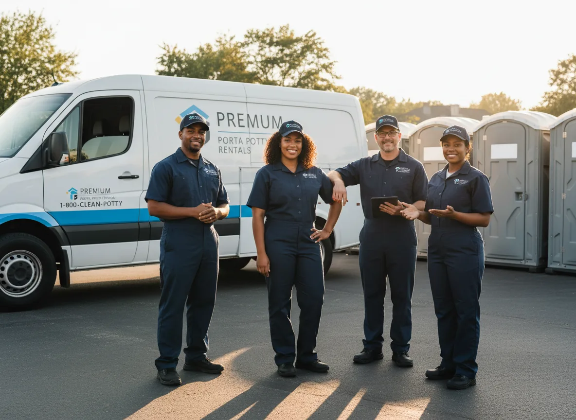 VIP Portable Toilets company in Saint David, IL